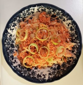 Kanasalat aedviljadega